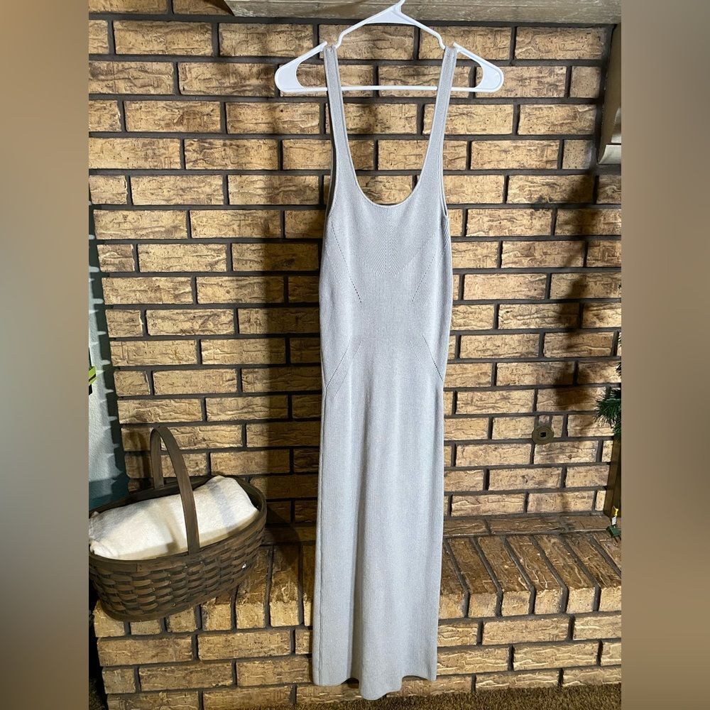 Freshman 1996 knitted‎ long tank top dress